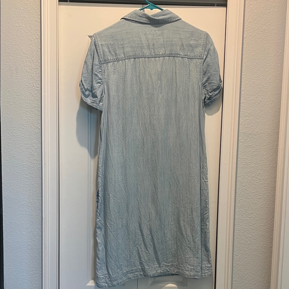 Vineyard Vines Light Blue chambray Casual Dress size medium - Picture 5 of 5